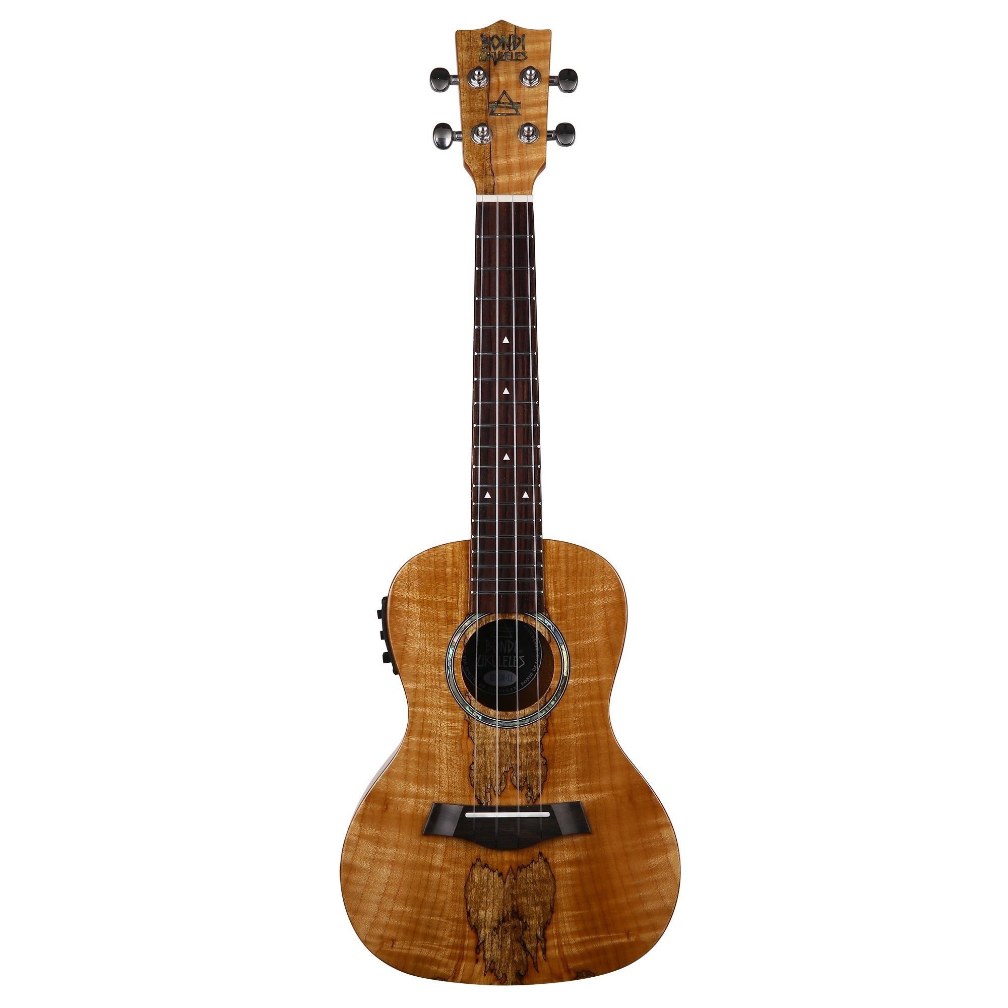 Bondi Spalted Maple Concert Electric Ukulele On Sale Now