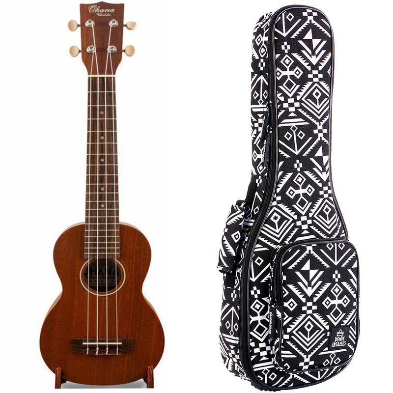 Ohana SK-30M Mahogany Soprano Ukulele - Concert Neck