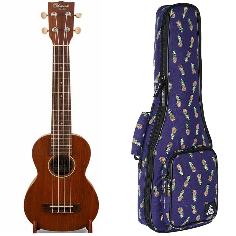Ohana SK-30M Mahogany Soprano Ukulele - Concert Neck