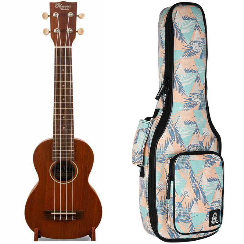 Ohana SK-30M Mahogany Soprano Ukulele - Concert Neck