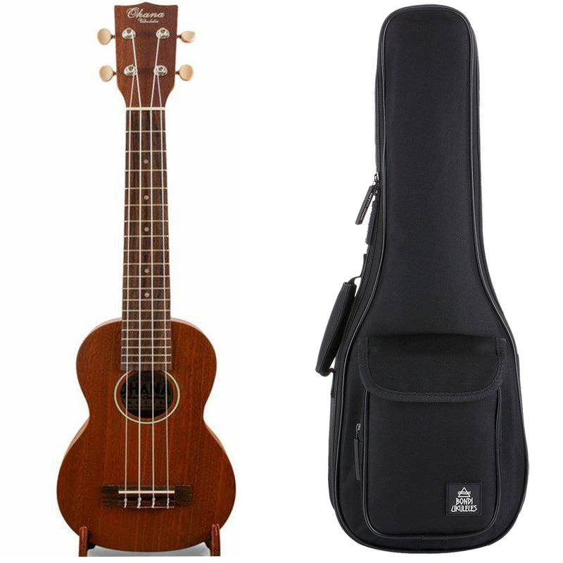 Ohana SK-30M Mahogany Soprano Ukulele - Concert Neck