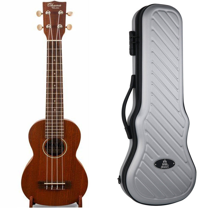 Ohana SK-30M Mahogany Soprano Ukulele - Concert Neck