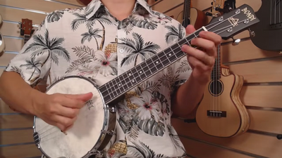 Strummin' Under the Southern Stars: The Rugged Beauty Of The Bondi Vintage Clawhammer Banjo Ukulele