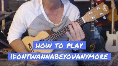 How To Play Billie Eilish idontwannabeyouanymore On Ukulele