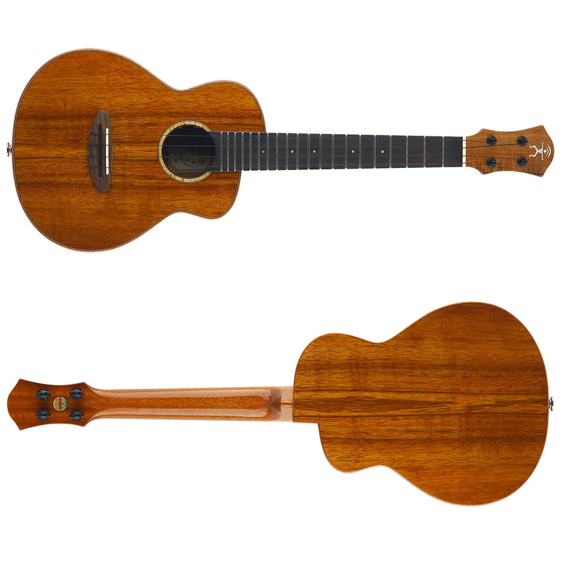 aNueNue Koa Bird Tenor Electric Ukulele UT1KE