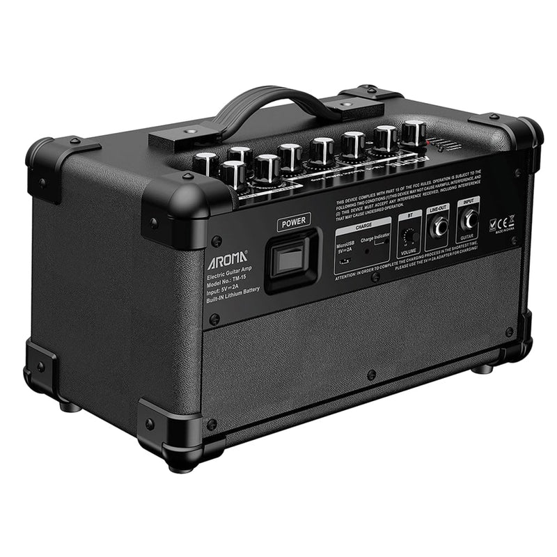 Aroma TM-15 Black Electric Amplifier 15W