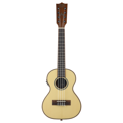 8 String Spruce & Ebony Electric Tenor Ukulele