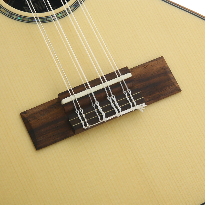 8 String Spruce & Ebony Electric Tenor Ukulele