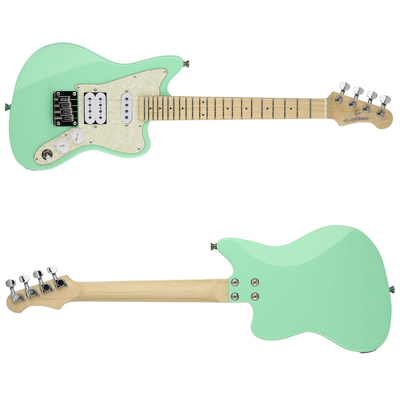 Bondi Anthem Solid Body Green Electric Ukulele