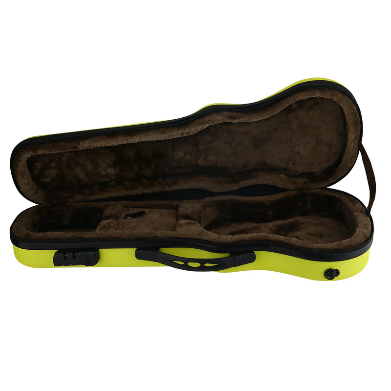 Bondi Shock-Rock Concert Ukulele Hard Case - Yellow