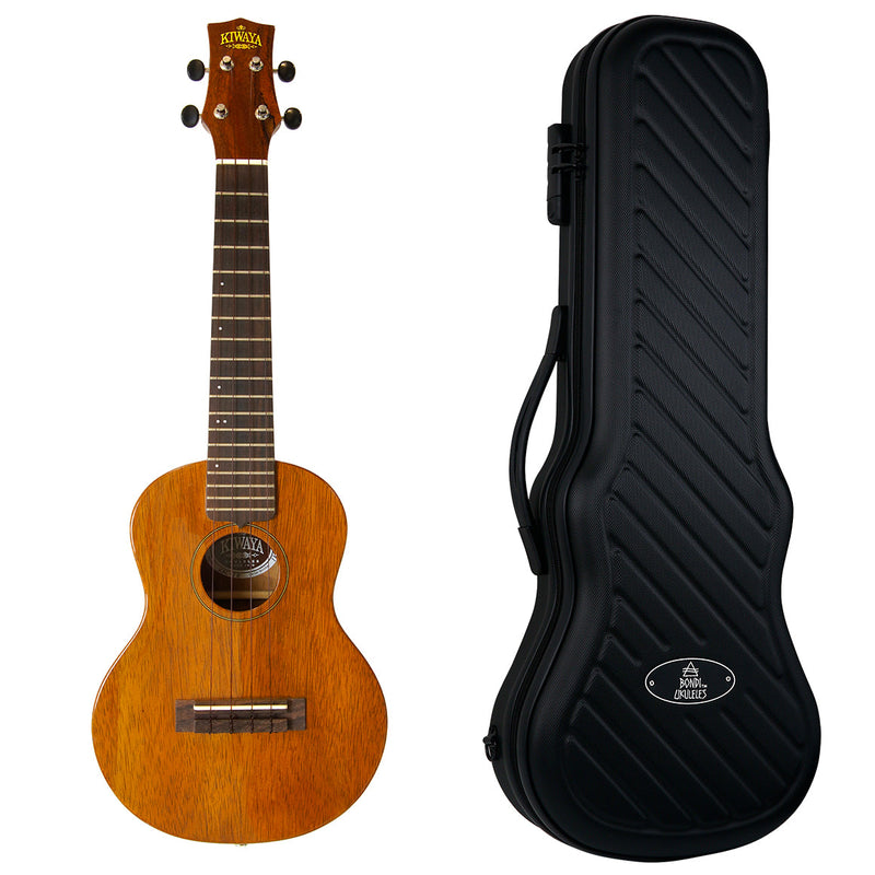 Kiwaya Solid Hawaiian Koa Concert Ukulele KPC-1K