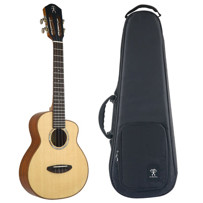 aNueNue UT100 Sitka Bird Solid Spruce & Mahogany Tenor Ukulele