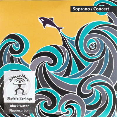 Anuenue Black Water Fluorocarbon Strings - Soprano/Concert