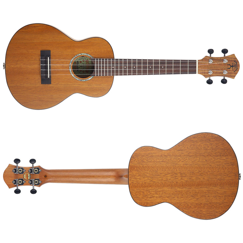 aNueNue Hawaiian Dream Solid Mahogany Concert Electric Ukulele C3E