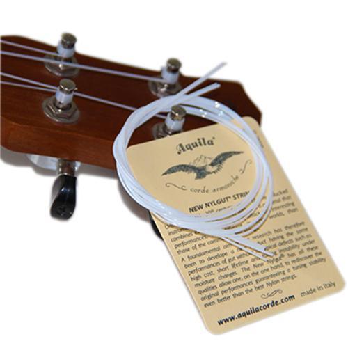 Aquila AQ U BN 57U Corde Per Ukulele Soprano In Bionylon - GCEA High-G, Eco-Friendly - Foto 3