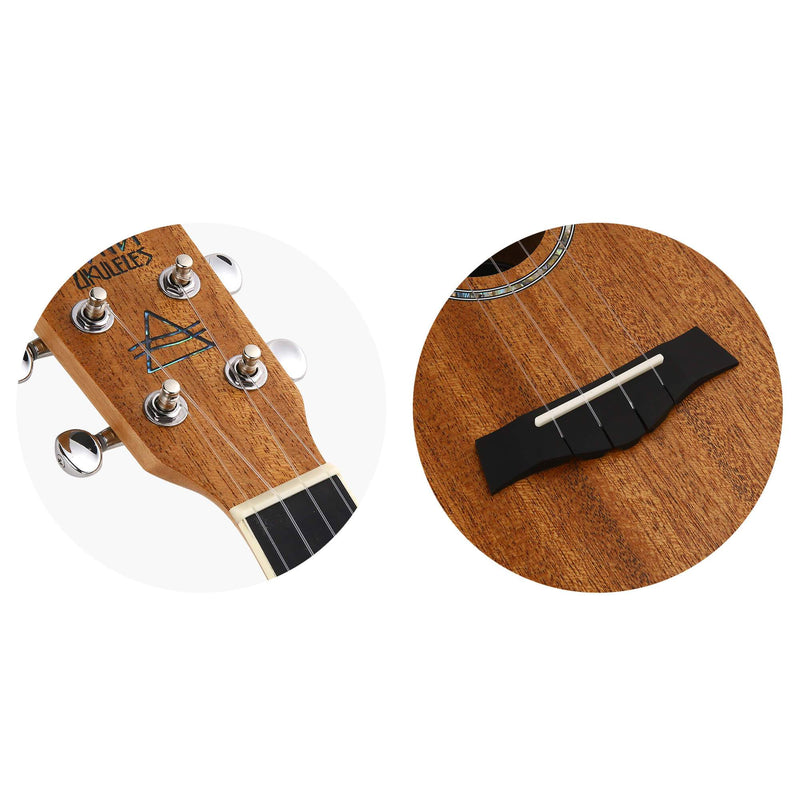 Bondi Arcadia Mahogany Concert Ukulele Left Handed