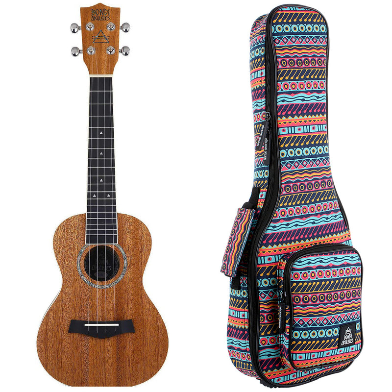 Bondi Arcadia Mahogany Concert Ukulele Left Handed