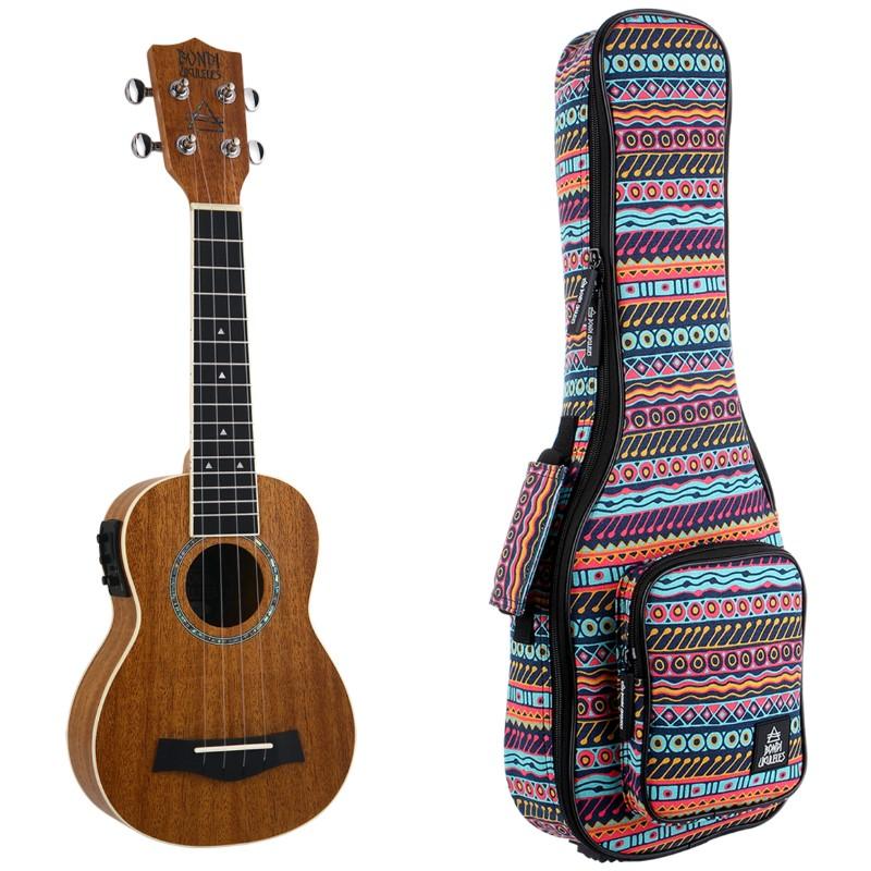 Bondi Arcadia Mahogany Soprano Electric Ukulele