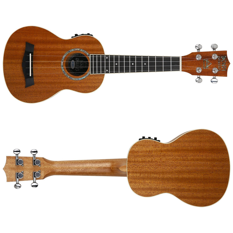 Bondi Arcadia Mahogany Soprano Electric Ukulele Left Handed
