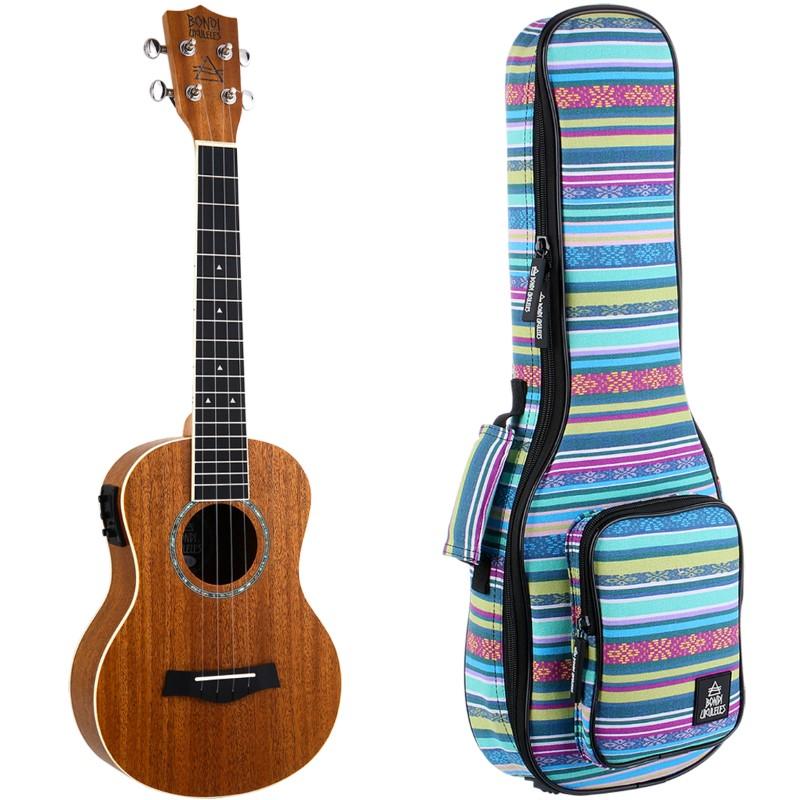 Bondi Arcadia Mahogany Tenor Electric Ukulele
