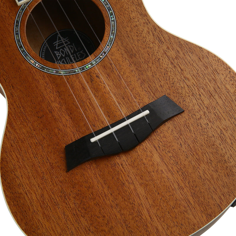 Bondi Arcadia Mahogany Tenor Electric Ukulele Left Handed