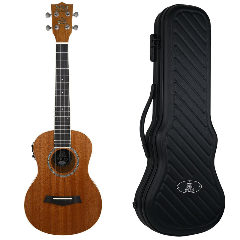 Bondi Arcadia Mahogany Tenor Electric Ukulele Left Handed