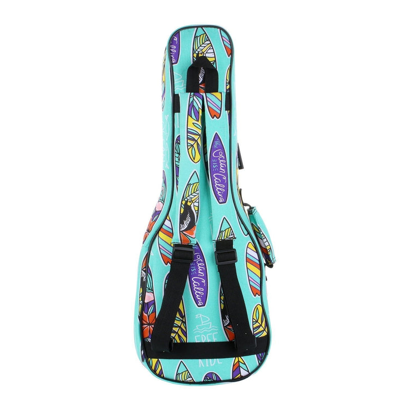Bondi Boards of Paradise Ukulele Gig Bag - Tenor Size