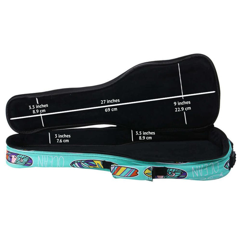Bondi Boards of Paradise Ukulele Gig Bag - Tenor Size