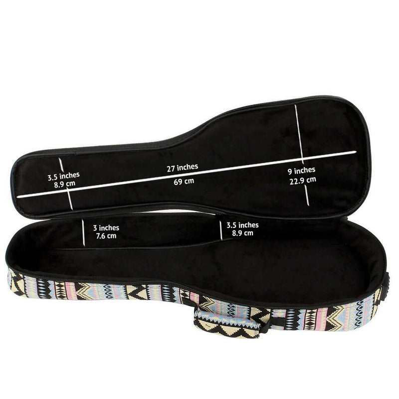 Bondi Chacabo Tribal Ukulele Gig Bag - Tenor Size