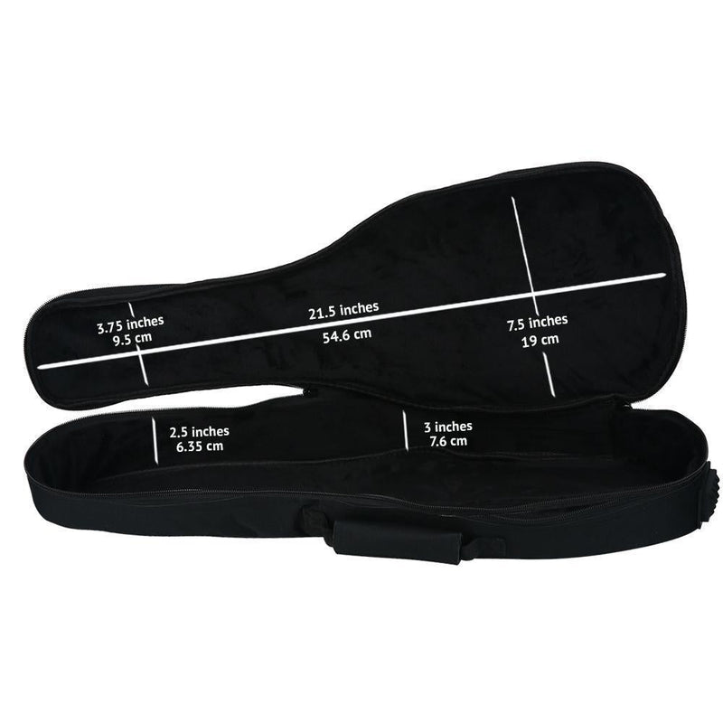Bondi Midnight Deluxe Ukulele Gig Bag - Soprano
