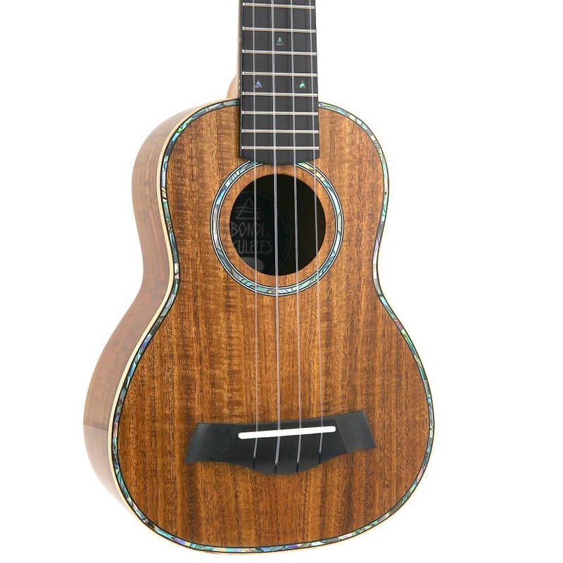 Bondi Ripple Koa Soprano Ukulele