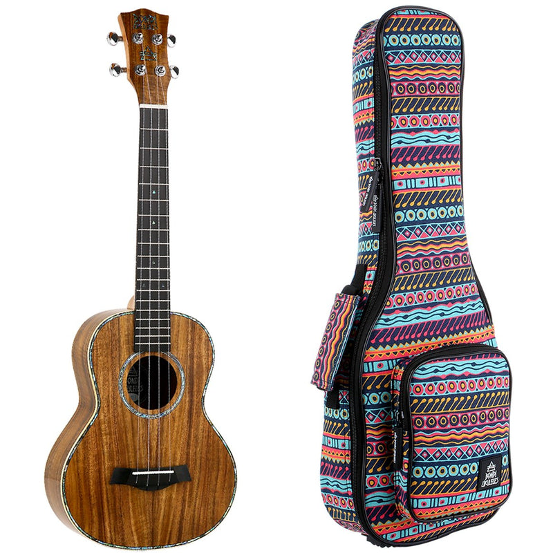 Bondi Ripple Koa Tenor Electric Ukulele