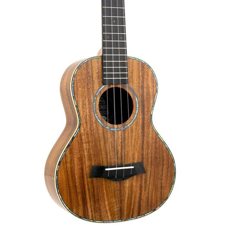 Bondi Ripple Koa Tenor Ukulele Left Handed