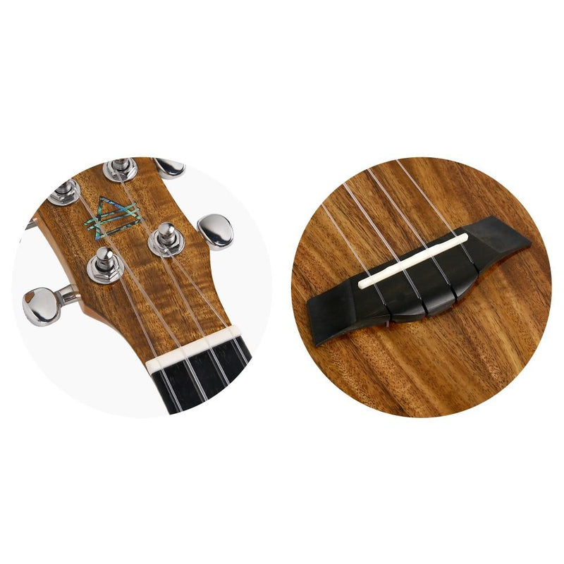 Bondi Ripple Koa Tenor Ukulele Left Handed