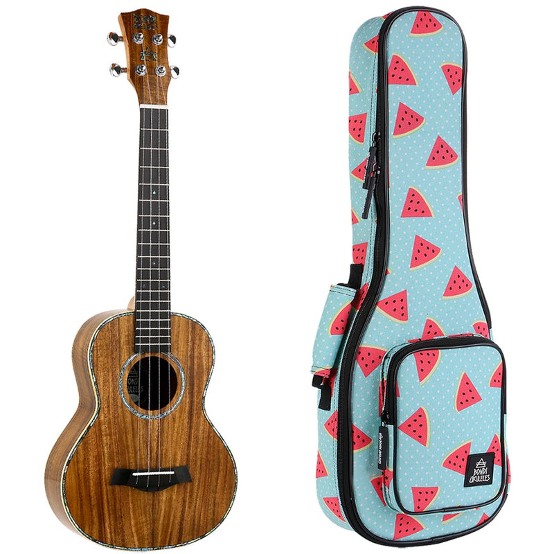 Bondi Ripple Koa Tenor Ukulele Left Handed