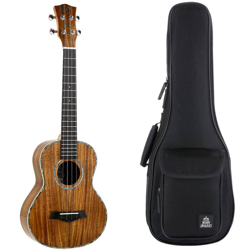 Bondi Ripple Koa Tenor Ukulele Left Handed