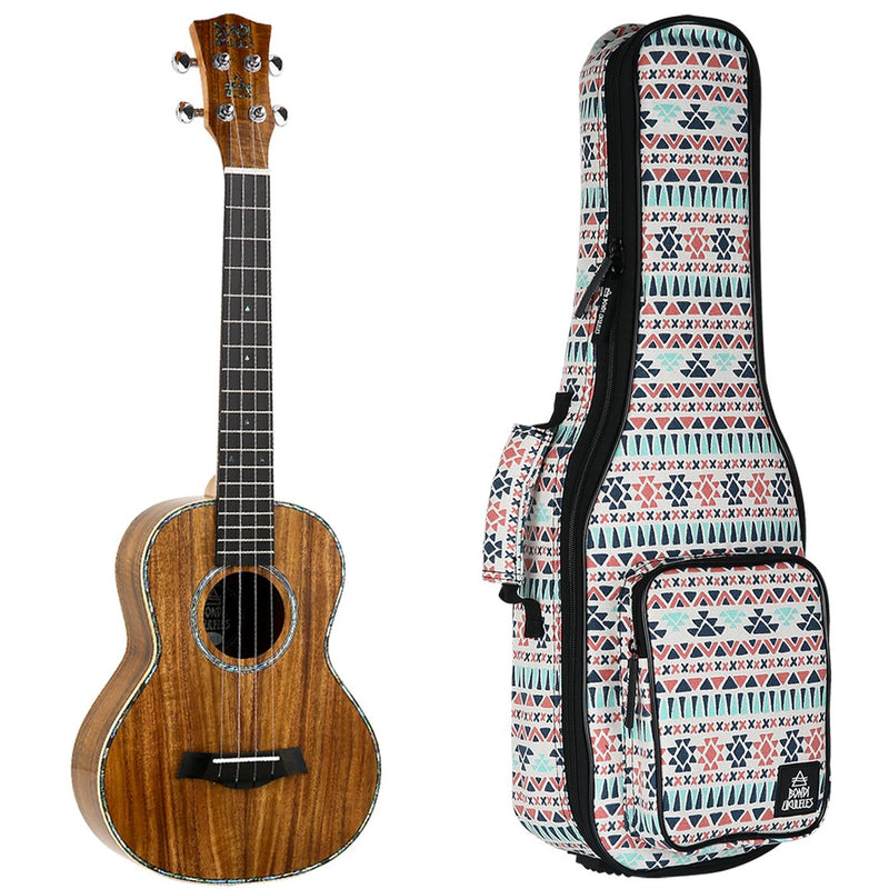 Bondi Ripple Koa Tenor Ukulele Left Handed
