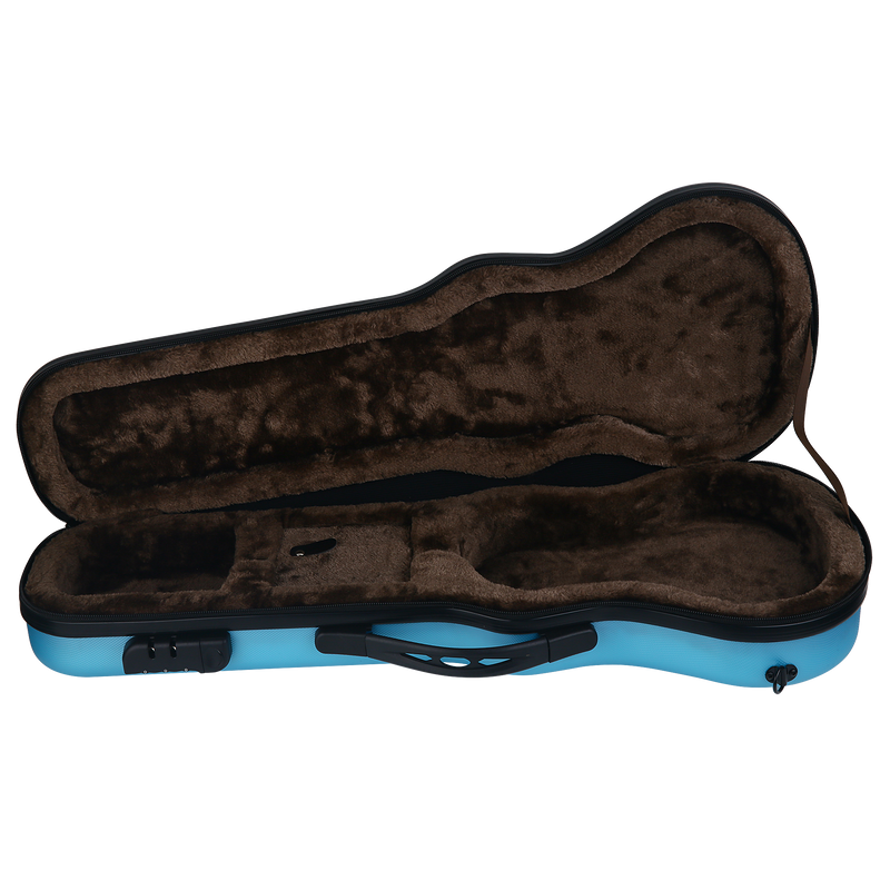 Bondi Shock-Rock Concert Ukulele Hard Case - Blue