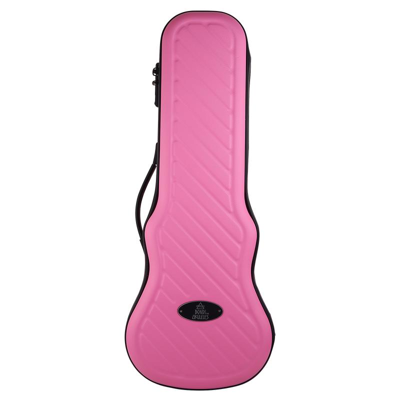 Bondi Shock-Rock Concert Ukulele Hard Case - Pink