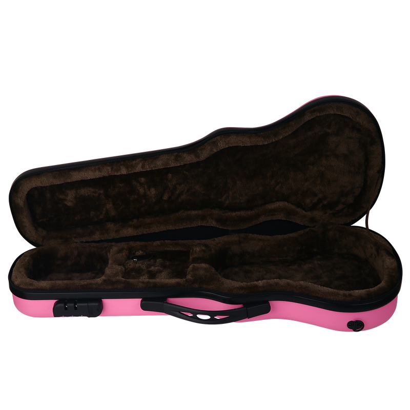 Bondi Shock-Rock Concert Ukulele Hard Case - Pink