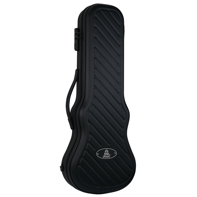 Bondi Shock-Rock Soprano Ukulele Hard Case - Black