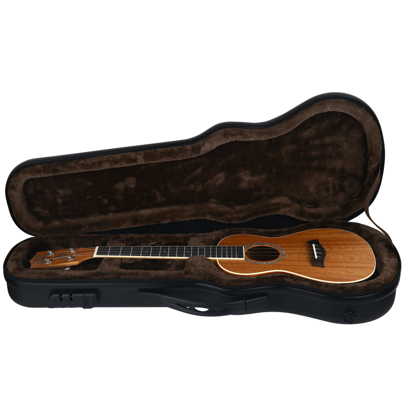 Bondi Shock-Rock Soprano Ukulele Hard Case - Black