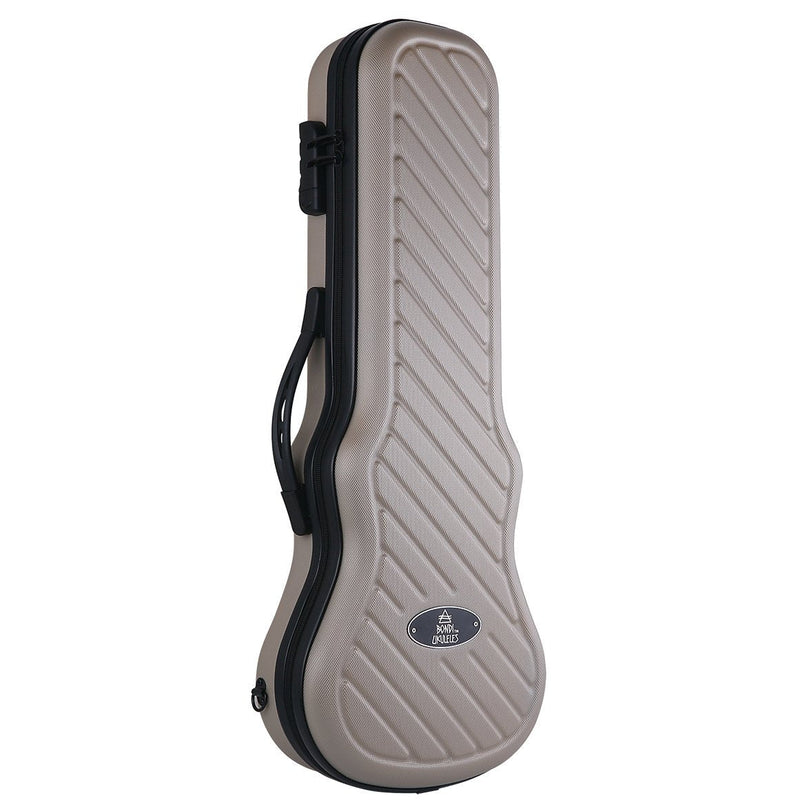 Bondi Shock-Rock Soprano Ukulele Hard Case - Gold