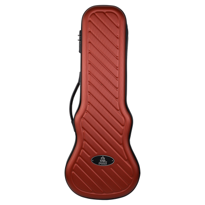 Bondi Shock-Rock Tenor Ukulele Hard Case - Red