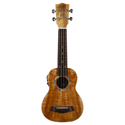 Bondi Spalted Maple Soprano Electric Ukulele