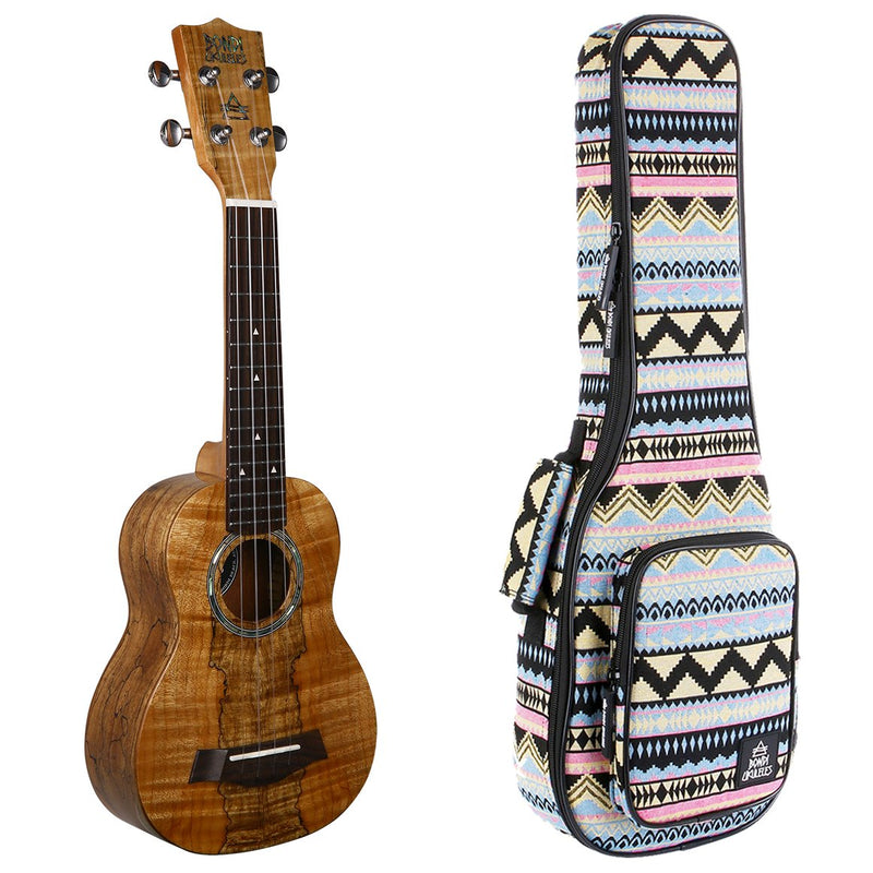 Bondi Spalted Maple Soprano Ukulele