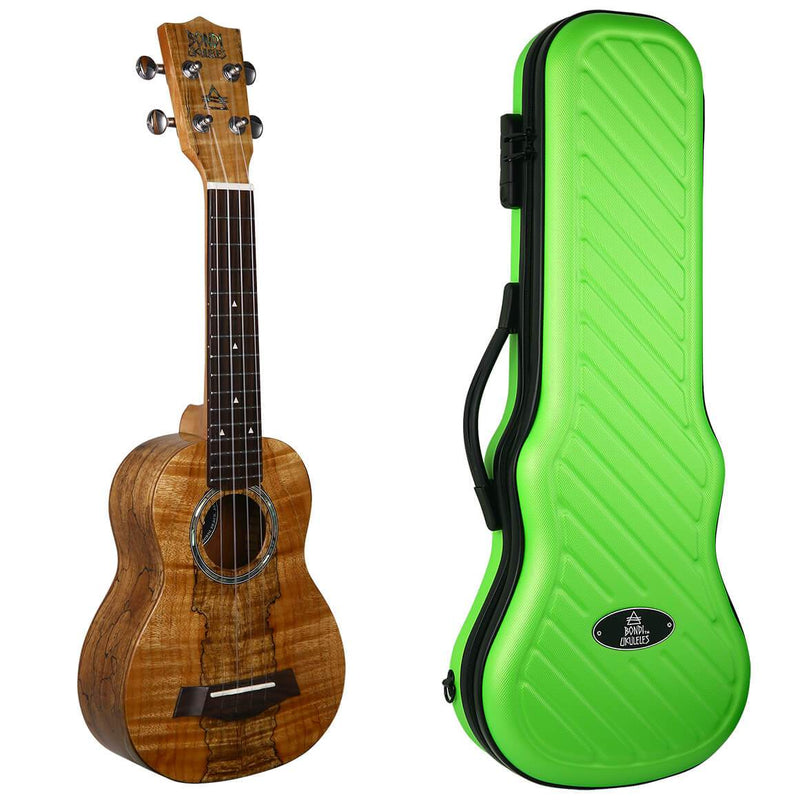 Bondi Spalted Maple Soprano Ukulele Left Handed