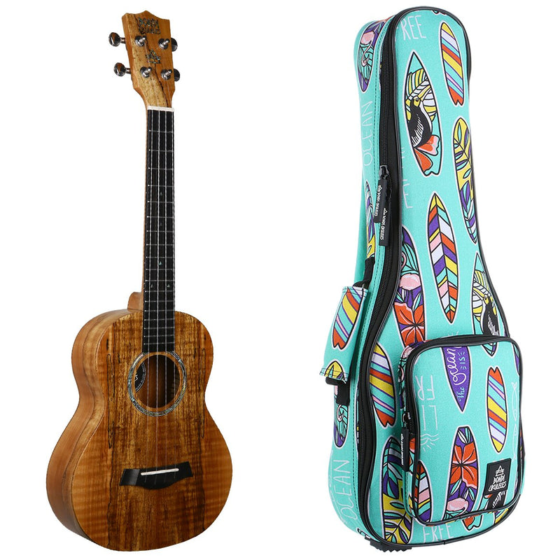Bondi Spalted Maple Tenor Ukulele Left Handed