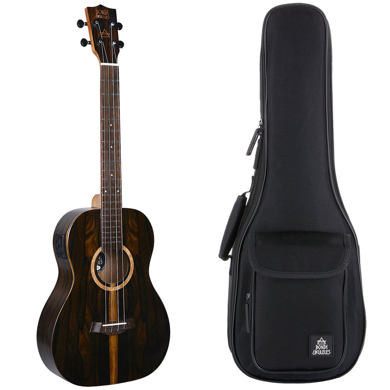 Bondi Sundance Ziricote Baritone Electric Ukulele