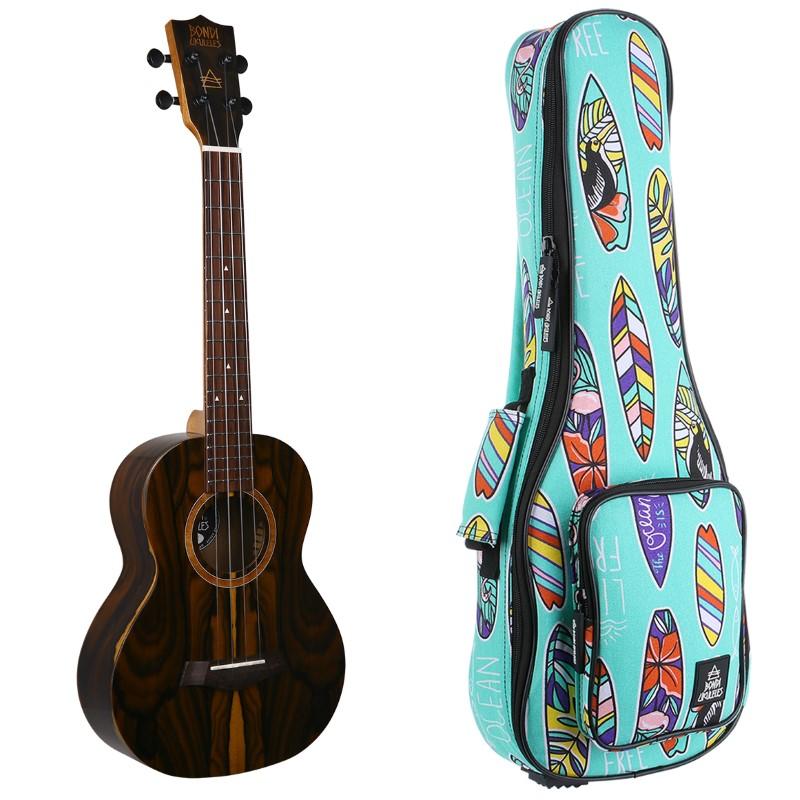 Bondi Sundance Ziricote Tenor Ukulele Left Handed
